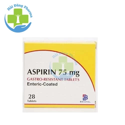 Thuốc Aspirin 75mg: Công dụng, Liều dùng và Lưu ý khi sử dụng