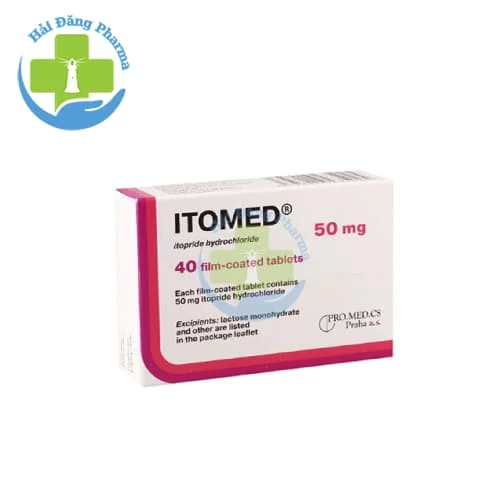 Itomed - Hộp 1 vỉ, 2 vỉ, 5 vỉ x 20 viên