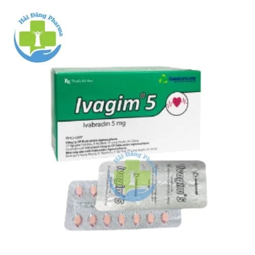 Ivagim 5 - Hộp 2 vỉ, 4 vỉ, 6 vỉ, 8 vỉ, 10 vỉ x 14 viên