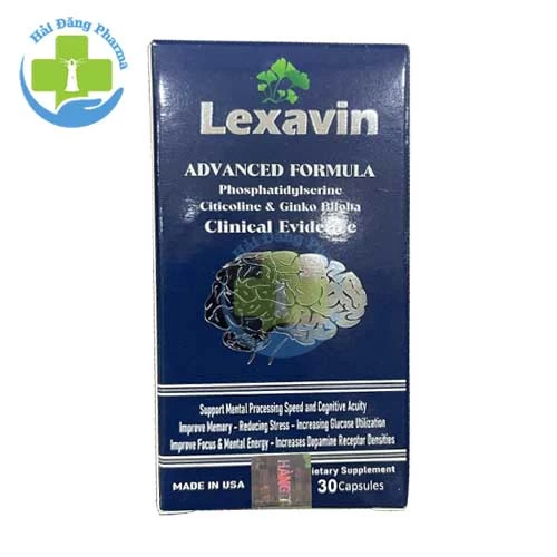 Lexavin - Hỗ trợ cải thiện tình trạng thiểu năng tuần hoàn não