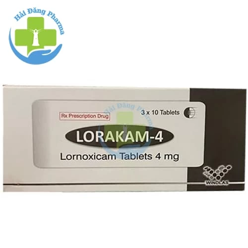 Lorakam-4 Hộp 3 vỉ x 10 viên