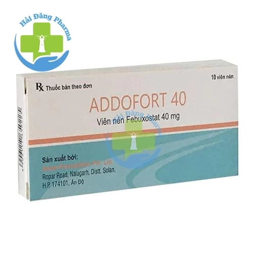 Addofort 40 - Hộp 1 vỉ x 10 viên