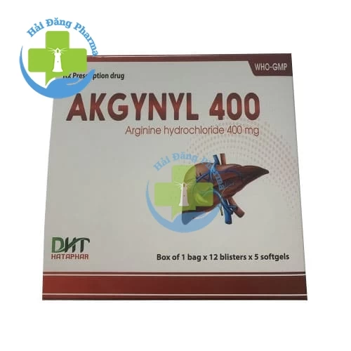 Akgynyl 400 - Hộp 1 túi x 12 vỉ x 5 viên