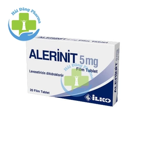 Alerinit 5mg - Hộp 1 vỉ x 20 viên