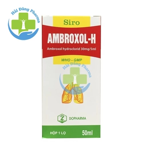 Siro Ambroxol-H 30mg/5ml Dopharma 50ml