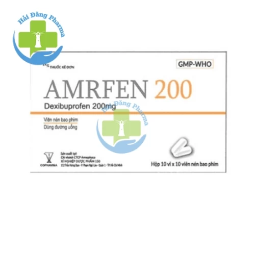 Amrfen 200 - Dexibuprofen 200mg Cophavina