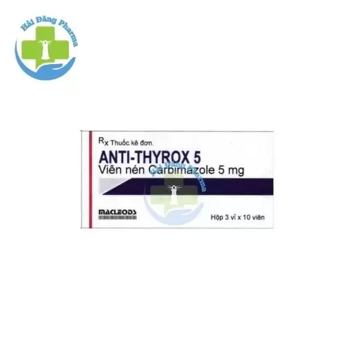 Anti-Thyrox 5 - Carbimazole Macleods