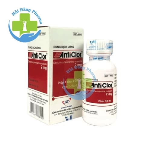 Anticlor - Dexclopheniramin maleat 0,4 mg/ml An Thiên Pharma
