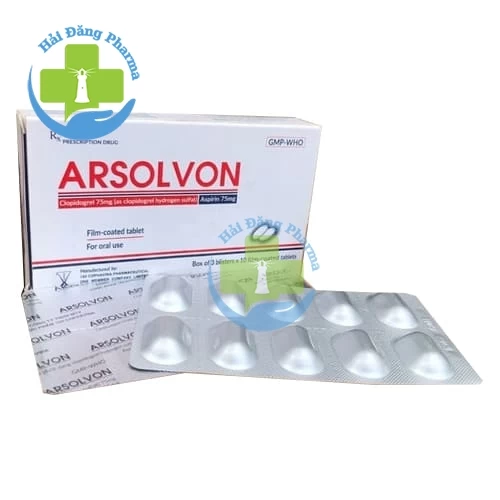 Arsolvon - Hộp 3 vỉ x 10 viên