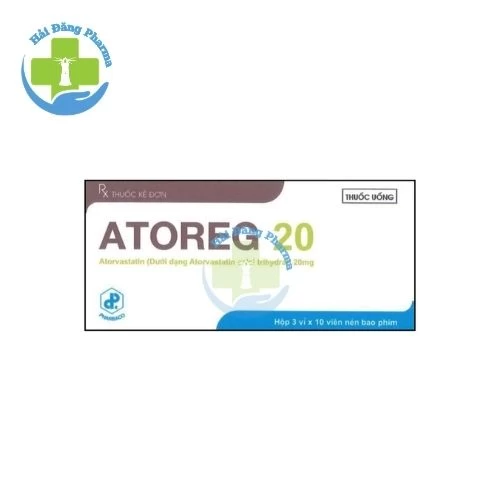 Atoreg 20 - Atorvastatin Pharbaco