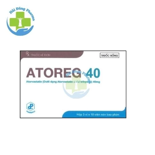 Atoreg 40 - Atorvastatin Pharbaco