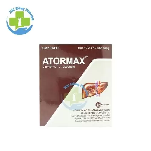 Atormax - L-Ornithin L-Aspartat 150mg Armephaco