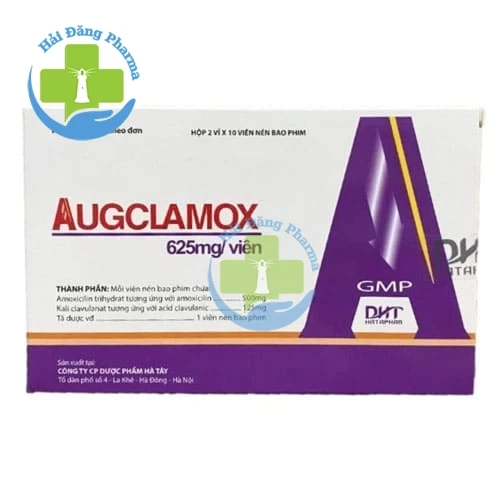 Augclamox 625 - Hộp 2 vỉ x 5 viên