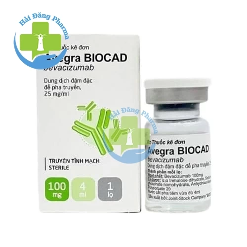 Avegra Biocad 100mg/4ml - Hộp 1 lọ