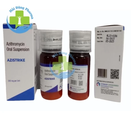 Azithromycin for Oral Suspension 200mg/5ml Bharat