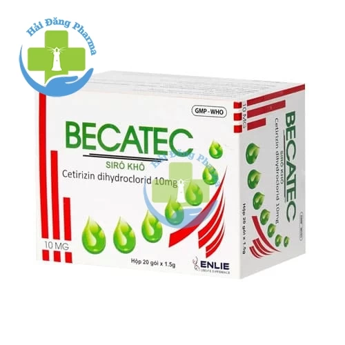 Becatec - Hộp 20 gói x 1,5 g