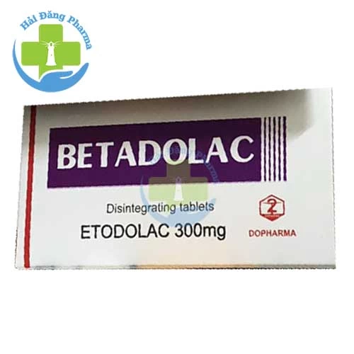 Betadolac - Hộp 3 vỉ x 10 viên