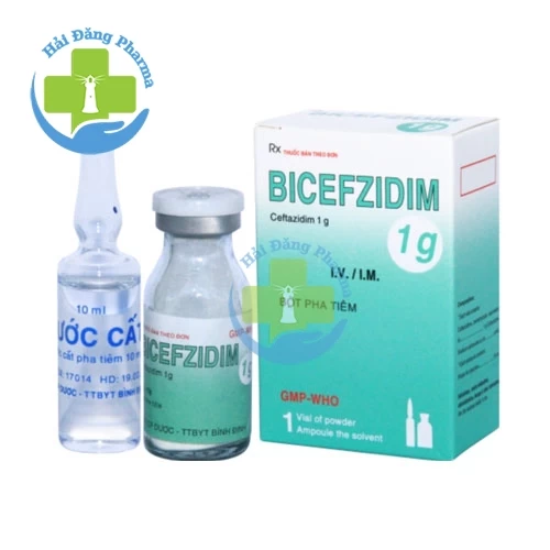 Bicefzidim 1g - Ceftazidim 1g Bidiphar