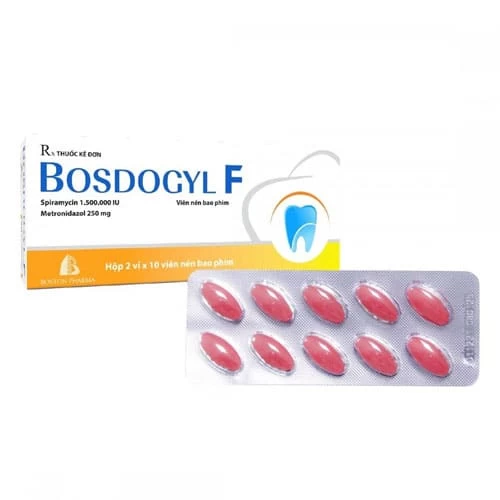 Bosdogyl F - Hộp 2 vỉ x 10 viên