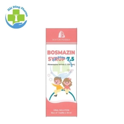 Bosmazin syrup 7.5 - Alimemazin 0,15% Boston Pharma