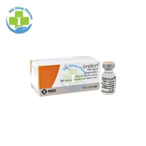 Bridion 100mg/ml - Sugammadex MSD