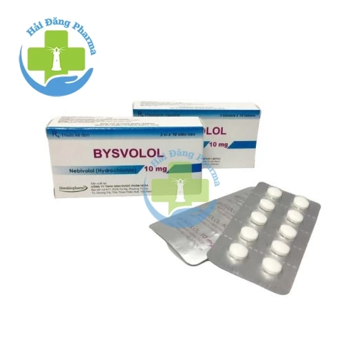 Bysvolol 10mg - Hộp 03 vỉ x 10 viên