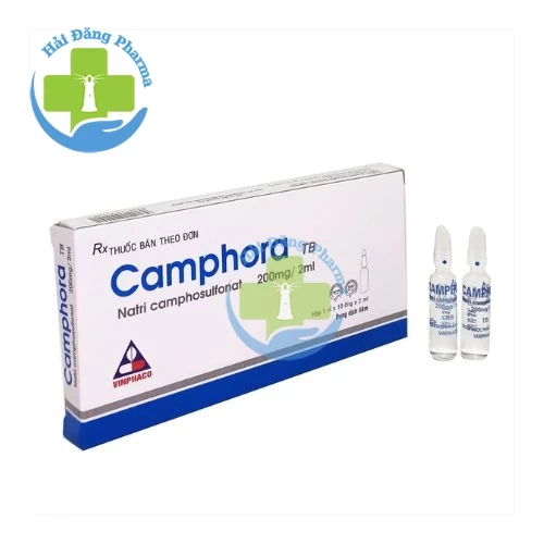 Camphora 200mg/2ml - Natri Camphosulfonat Vinphaco