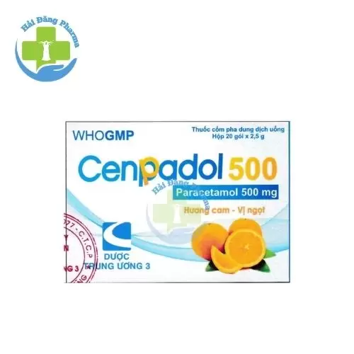 Cenpadol 500 - Paracetamol Dược Trung ương 3