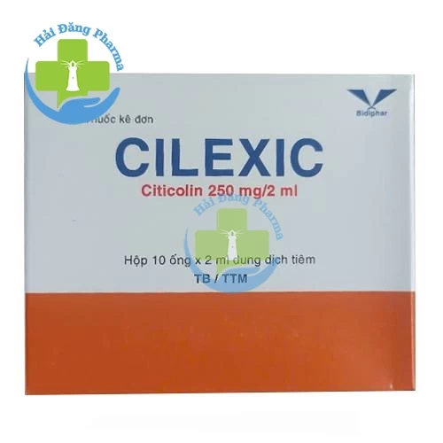 Cilexic - Hộp 5 ống x 4ml; Hộp 10 ống x 4ml