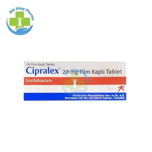Cipralex 20mg - Escitalopram Lundbeck