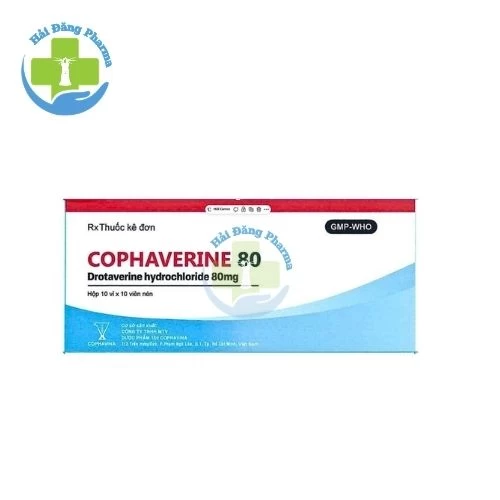 Cophaverine 80 - Drotaverine Armephaco