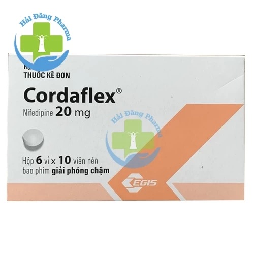 Cordaflex 20mg - Nifedipine Egis