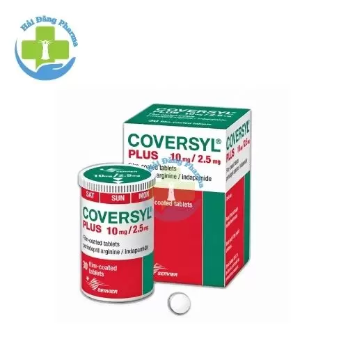 Coversyl Plus 10mg/2.5mg - Les Laboratoires Servier
