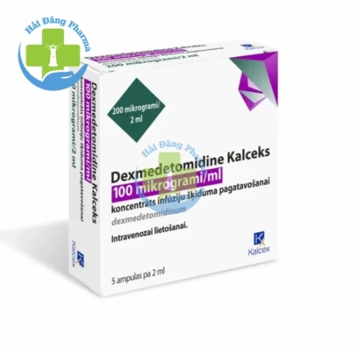 Dexmedetomidine Kalceks 100 micrograms/ml (2ml) HBM Pharma