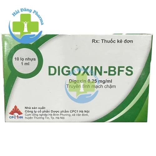 Digoxin-BFS - Hộp 10 lọ x 1ml