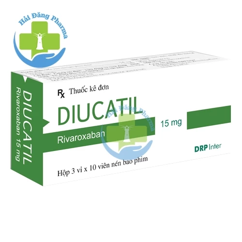 Diucatil - Hộp 3 vỉ x 10 viên