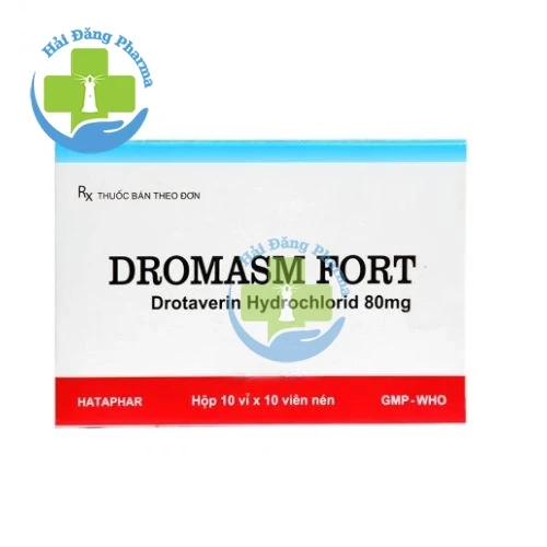 Dromasm fort - Hộp 10 vỉ 10 viên