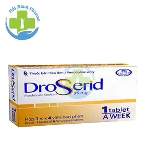 Droserid - Hộp 1 vỉ x 4 viên