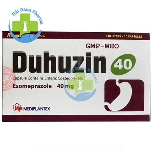 Duhuzin 40mg - Esomeprazol Mediplantex