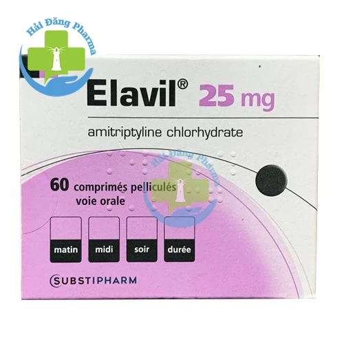 Elavil 25mg - Amitriptyline 25mg Gerda