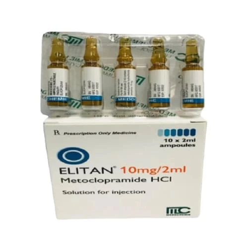 Elitan 10mg/2ml - Metoclopramide Medochemie