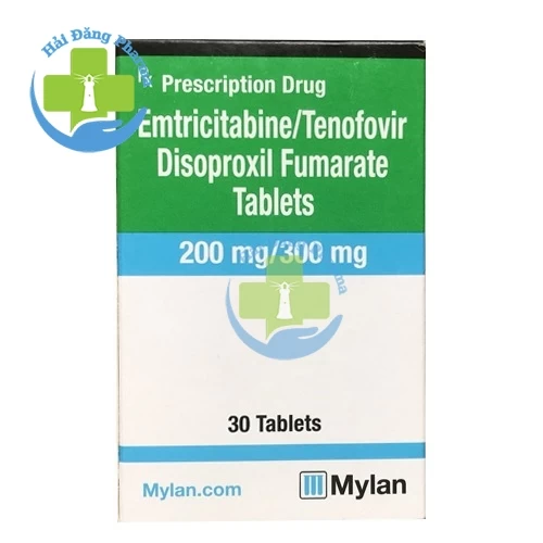 Emtricitabine & tenofovir disoproxil fumarate tablets 200mg/300mg Mylan