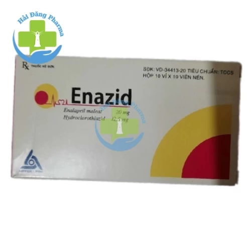 Enazid - Hộp 3 vỉ x 10 viên