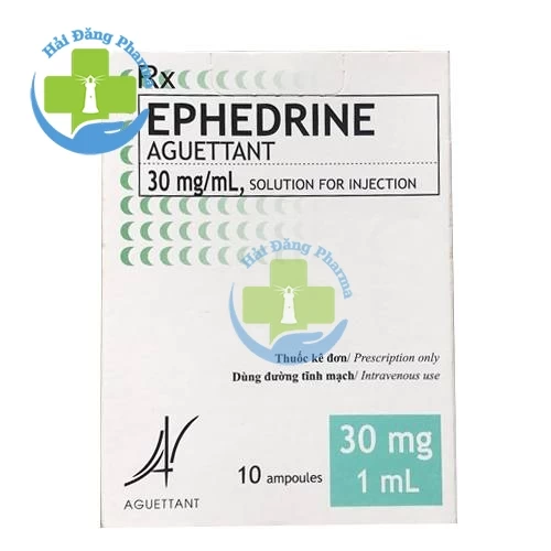 Ephedrine Aguettant 30mg/ml