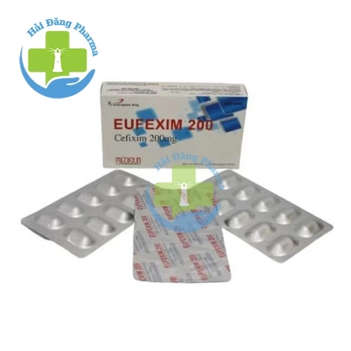 Eufexim 200 Hộp 3 vỉ x 10 viên