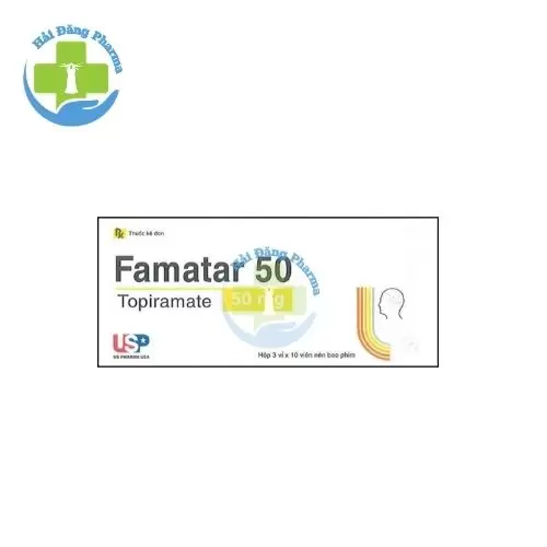 Famatar 50 - Topiramate US Pharma USA