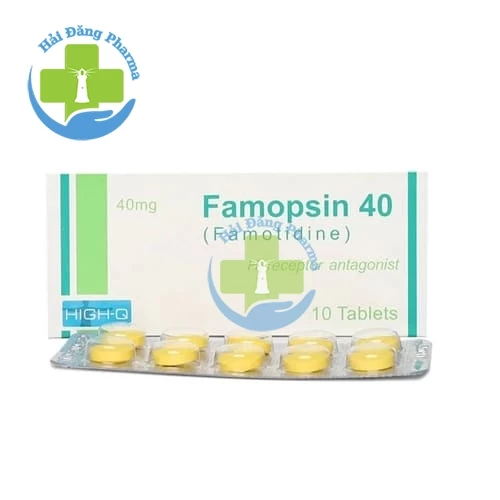 Famopsin 40 FC Tablets - Famotidin Remedica