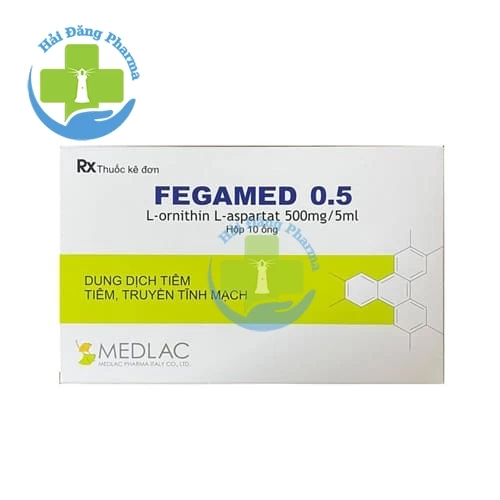 Fegamed 0.5 Medlac - Thuốc điều trị các bệnh lý về gan