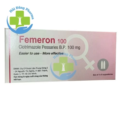 Femeron - Hộp 1 vỉ x 6 viên