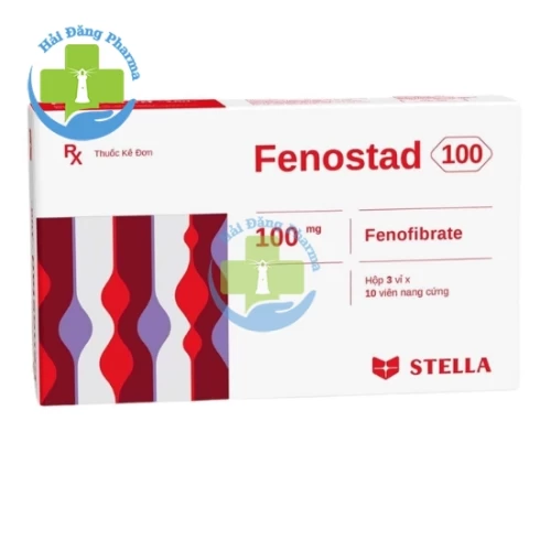 Fenostad 100 - Hộp 3 vỉ x 10 viên